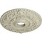 Ekena Millwork Rose Ceiling Medallion (Fits Canopies up to 7 1/4"), 18"OD x 3 1/2"ID x 1 1/2"P, Clear Yellow CM18ROCYF - alternate 3